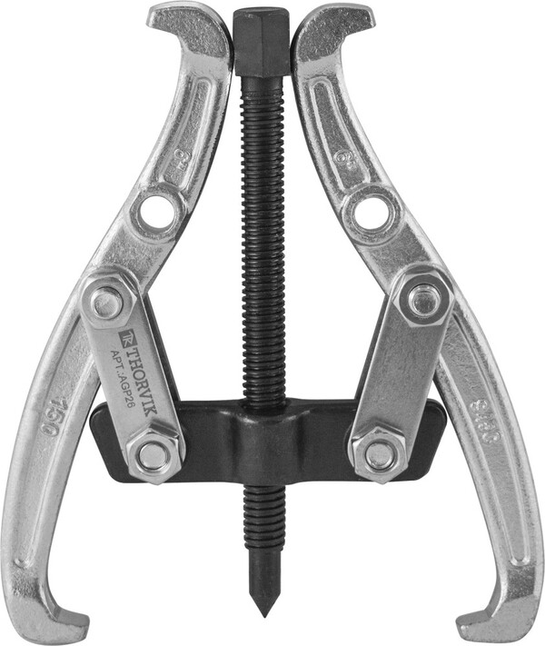 Съемник Thorvik с двумя поворотными двусторонними захватами 200 мм, диапазон захватов 80-203 мм AGP28