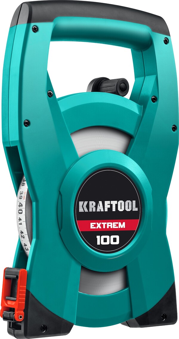 Лента геодезическая стальная мерная Kraftool EXTREM 100м 34185-100