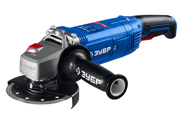 Угловая шлифовальная машина Зубр Профессионал регулировка оборотов 1900Вт d125мм УШМ-П125-1900 ЭПСТ