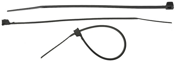 Кабельные стяжки Зубр Профессионал черные нейлоновые КС-Ч2 4.8*350мм 25шт 4-309037-48-350