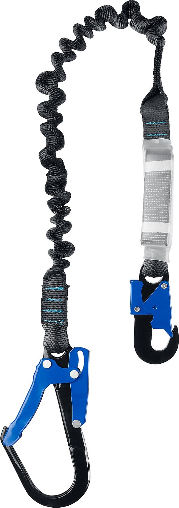 Карабины стальные ЗУБР Профессионал УТЕС с полимерным покрытием, эластичный, 1,42м, 11595