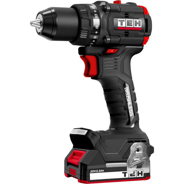Аккумуляторная дрель TEH 20V TDBL720-2B