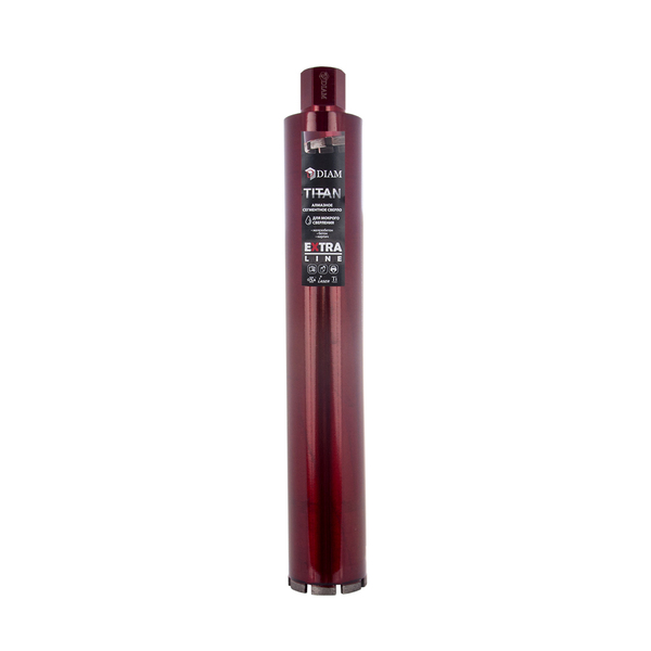 Коронка алмазная Diam Titan Extra Line 82*450*1 1/4UNC  железобетон, бетон, кирпич, мокрый рез  313013