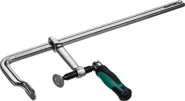 Струбцина KRAFTOOL Forge FF-160/80, 120х500мм, цельнокованая F 32014-120-500