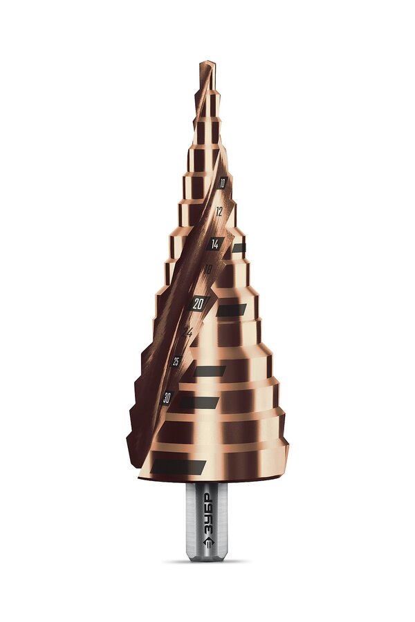 Сверло ступенчатое Зубр Профессионал КОБАЛЬТ 4-39мм 14ступеней 29674-4-39-14