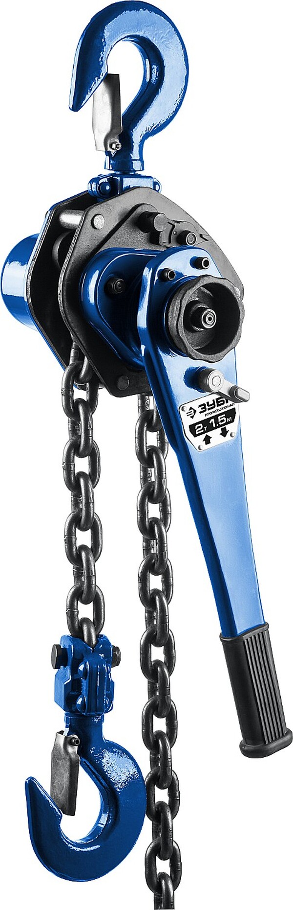 Таль ручная рычажная Зубр Профессионал 2т,1.5м  43090-2  43090-2_z01