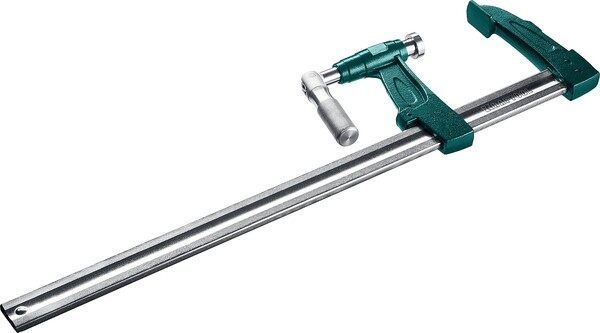 Струбцина KRAFTOOL F мощная E-60/12 125*600мм 32013-125-600_z01