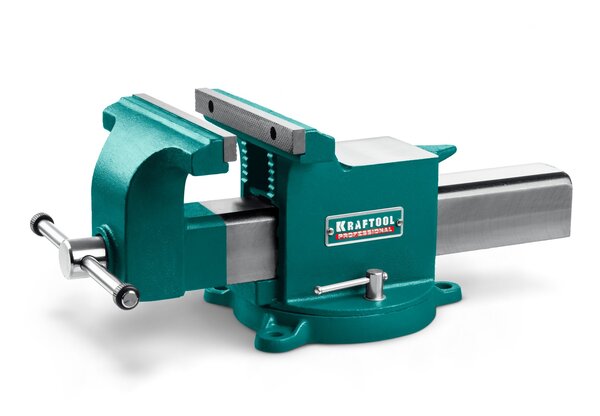 Тиски слесарные стальные KRAFTOOL STEEL 300мм 32701-300 