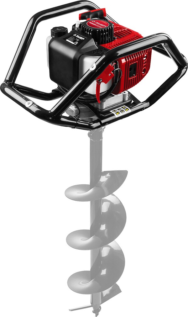 Бензобур Зубр d60-250мм 52см3, 2 оператора МБ2-250
