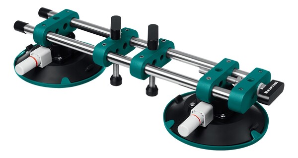 Присоска вакуумная KRAFTOOL TLS-150  45мм регулировка  для стягивания плит и регулировки шва 33259