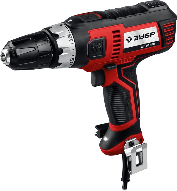 Дрель-шуруповерт Зубр 400Вт 28Н·м ДШ-М1-400