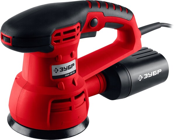 Эксцентриковая шлифовальная машина ЗУБР d125мм 2мм 450Вт ЗОШМ-450-125