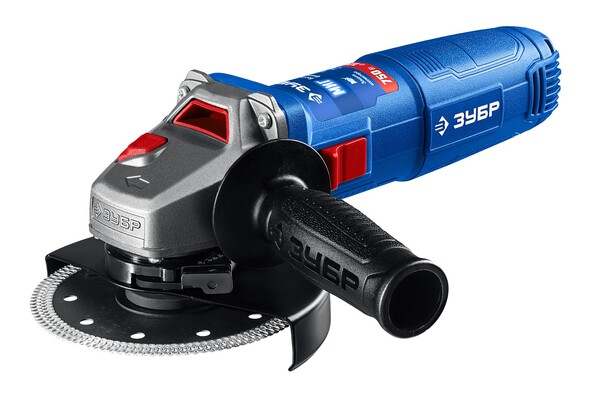 Угловая шлифмашина ЗУБР Профессионал Компакт, 750 Вт, d125 мм, фланец ″МИГ″ УШМ-П125-755
