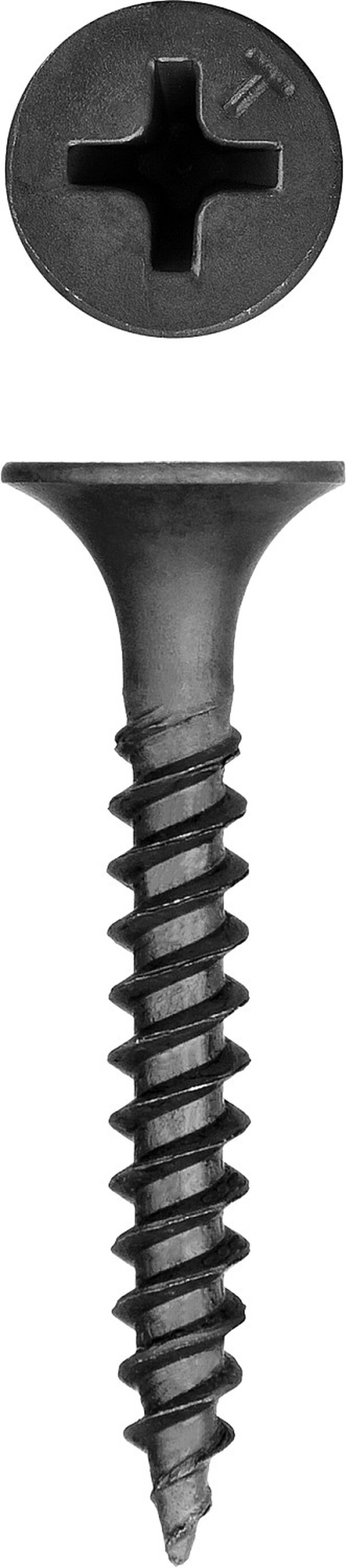 Саморез KRAFTOOL СГМ, 30 х 3.5 мм, фосфатированное покрытие, 6500 шт, гипсокартон-металл  3001-30 