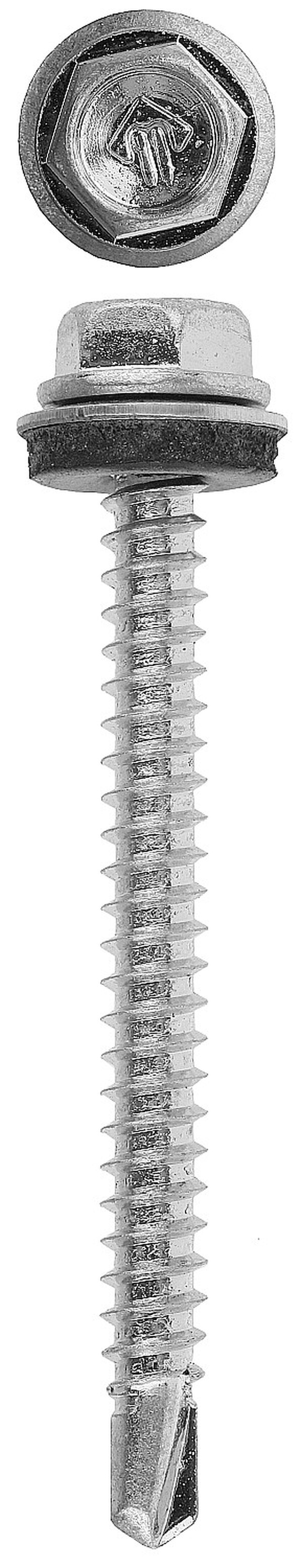 Саморез ЗУБР СКД, 35 х 4.8 мм, цинк, 1800 шт, кровельный, Профессионал  4-300310-48-035 