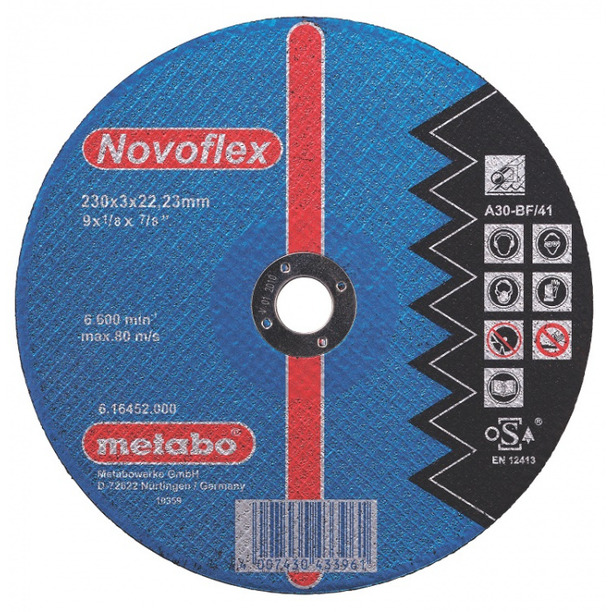 Круг обдирочный Metabo SP-Novoflex 150*6*22,23мм 617171000
