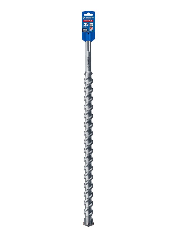 Бур SDS-max Зубр Профи-4Х Профессионал 35*610/720мм 29350-610-35_z03