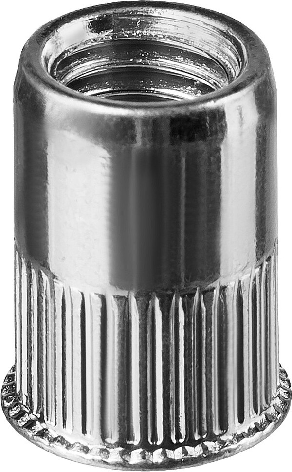 Заклепки KRAFTOOL Nut-R, М10, уменьш. бортик, 150 шт резьбовые стальные с насечками  311708-10 