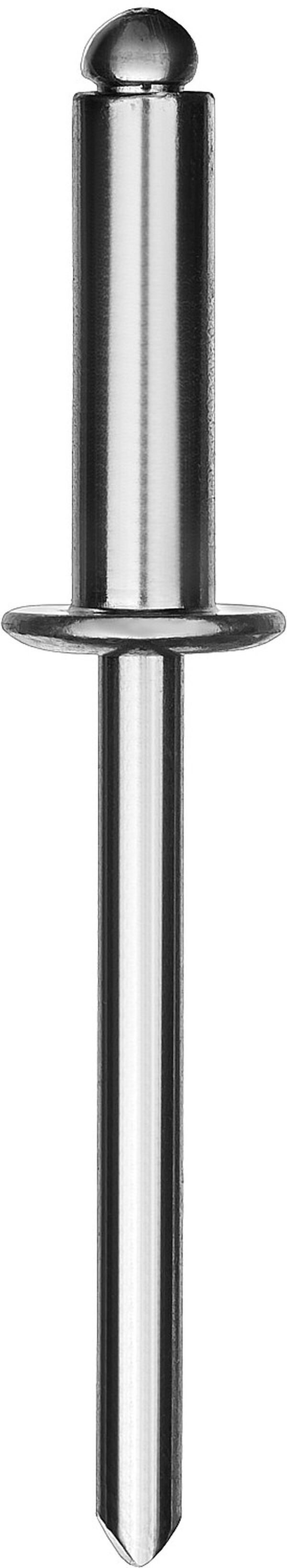 Заклепки KRAFTOOL Steel, 4.8 x 16 мм, 500 шт, стальные  311703-48-16 
