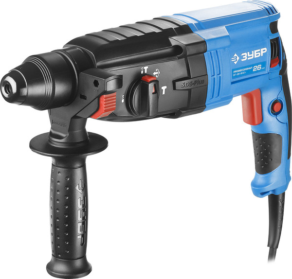 Перфоратор Зубр SDS-plus Профессионал ЗП-26-800 К