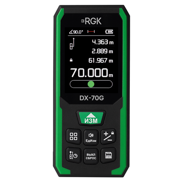Дальномер лазерный RGK DX-70G 723405