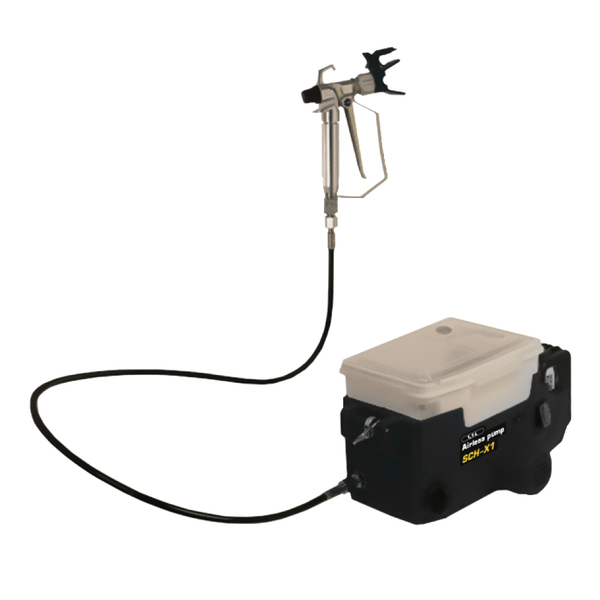 Аккумуляторный краскораспылитель SCHTAER SCH-X1  21 В, 500 Вт, 1,1 л/мин, 170 бар 