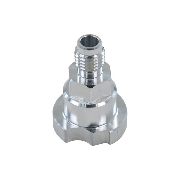 Адаптер аллюминевый для одноразовых бачков Schtaer для краскораспылителей SAGOLA 3300 SCH-SA33-AL