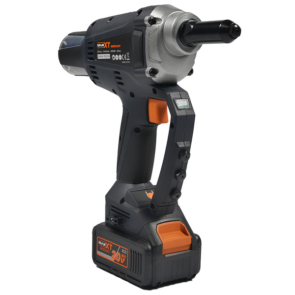Аккумуляторный заклепочник MAXXT с бесщеточным мотором, 20V/4.0AH MDRG20V
