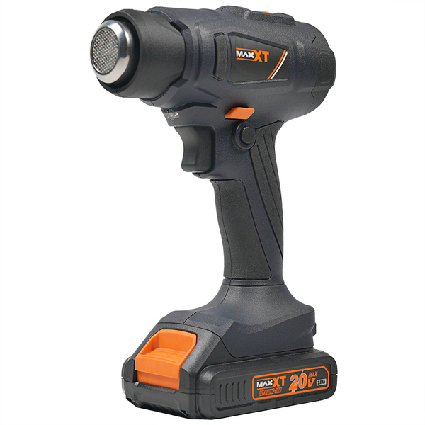 Аккумуляторный фен MAXXT 20V / 2.0Ah, 280–530 °C, 109–190 л/мин MDHG20VX2P
