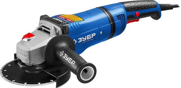 Угловая шлифовальная машина Зубр УШМ-П150-1400 В