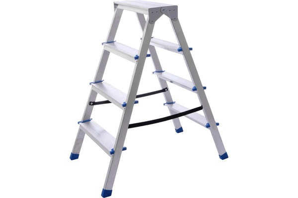 Стремянка алюминиевая двухсторонняя SNIRREX SC2AA4 2*4 1202010008