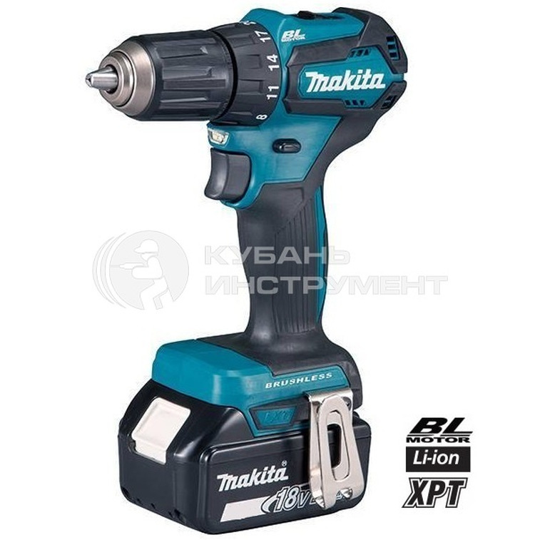 Аккумуляторная дрель-шуруповерт Makita DDF483SYE