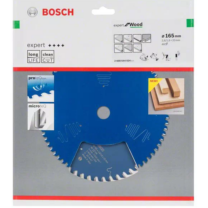 Диск пильный Bosch EXP WO 165*20*48T 2608644024