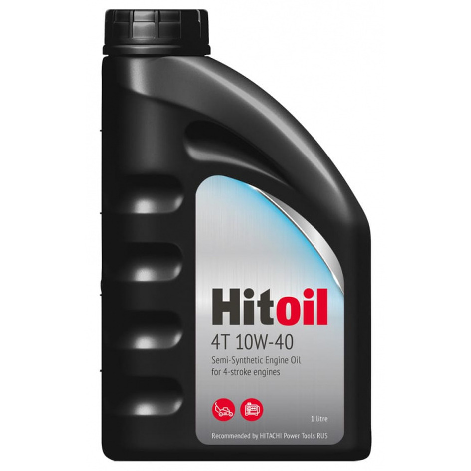Масло п/синтетическое Hikoki Hitoil 4T 10W-40 1л 714818L