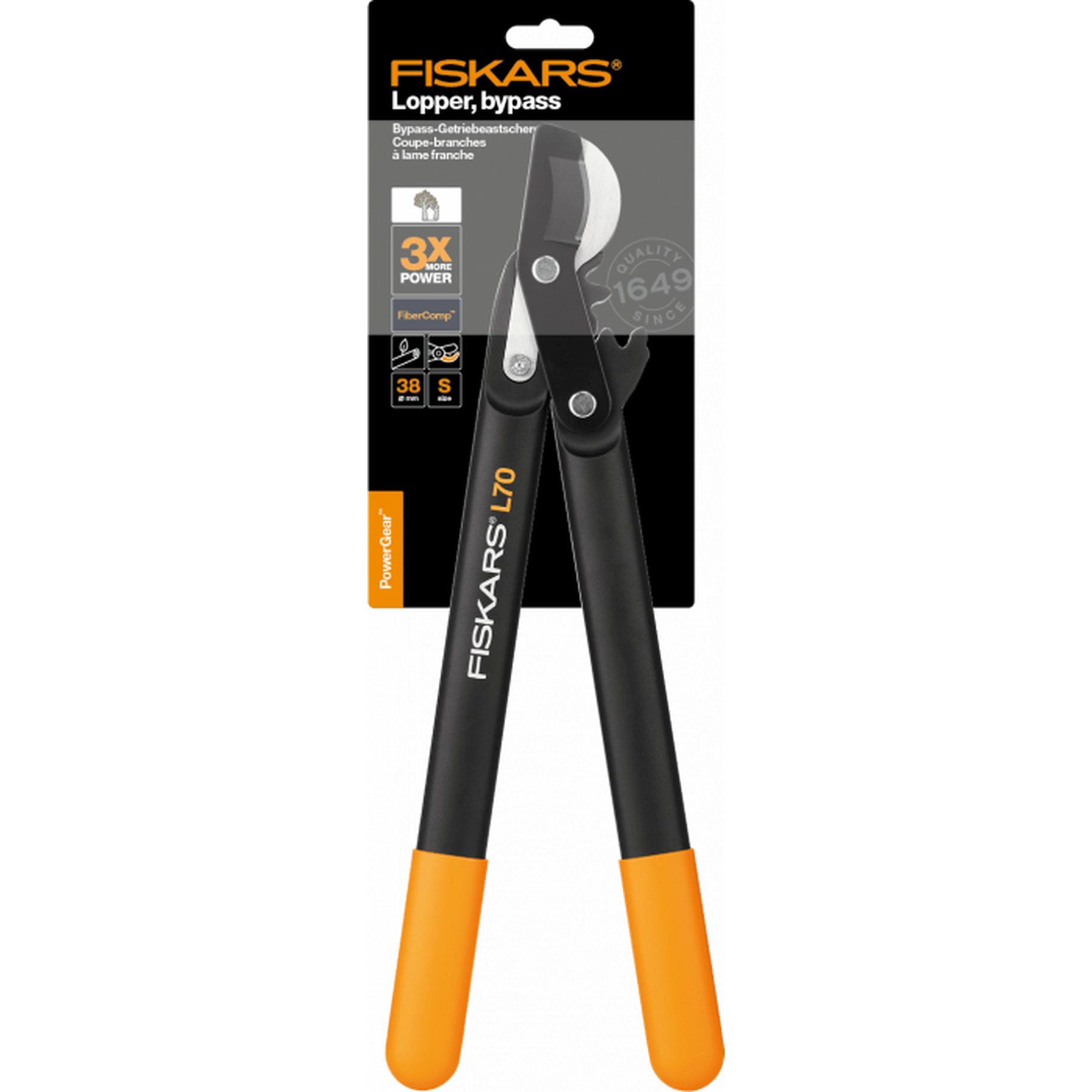 Сучкорез Fiskars плоскостной 112190  1002104 