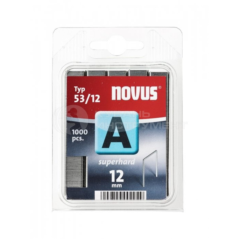 Скобы Novus 53/12S 1000шт 042-0358