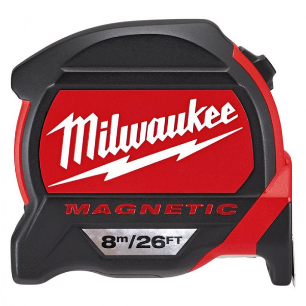 Рулетка Milwaukee Gen III 8м/26фт*27мм магн.зацеп 4932464603