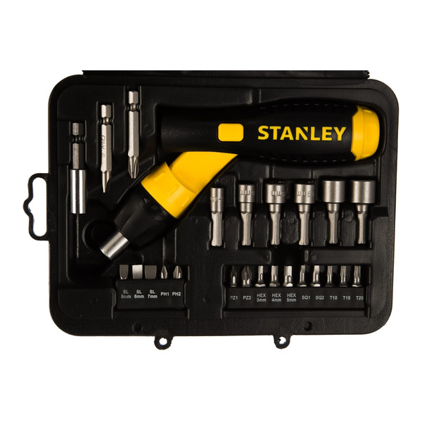 Отвертка наборная Stanley 22 предм 0-63-022