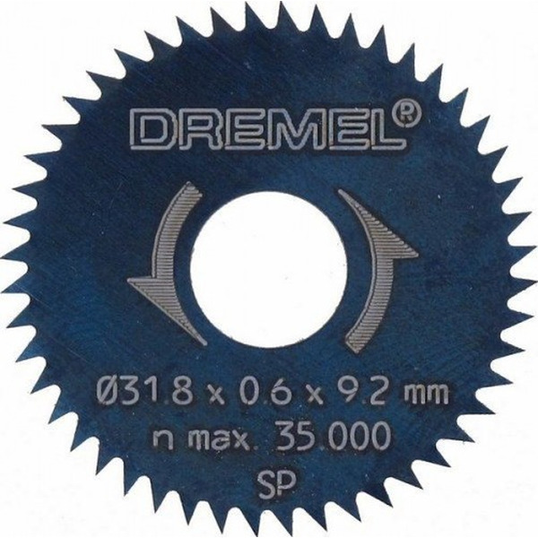Круг пильный Dremel 31.8мм 26150546JB