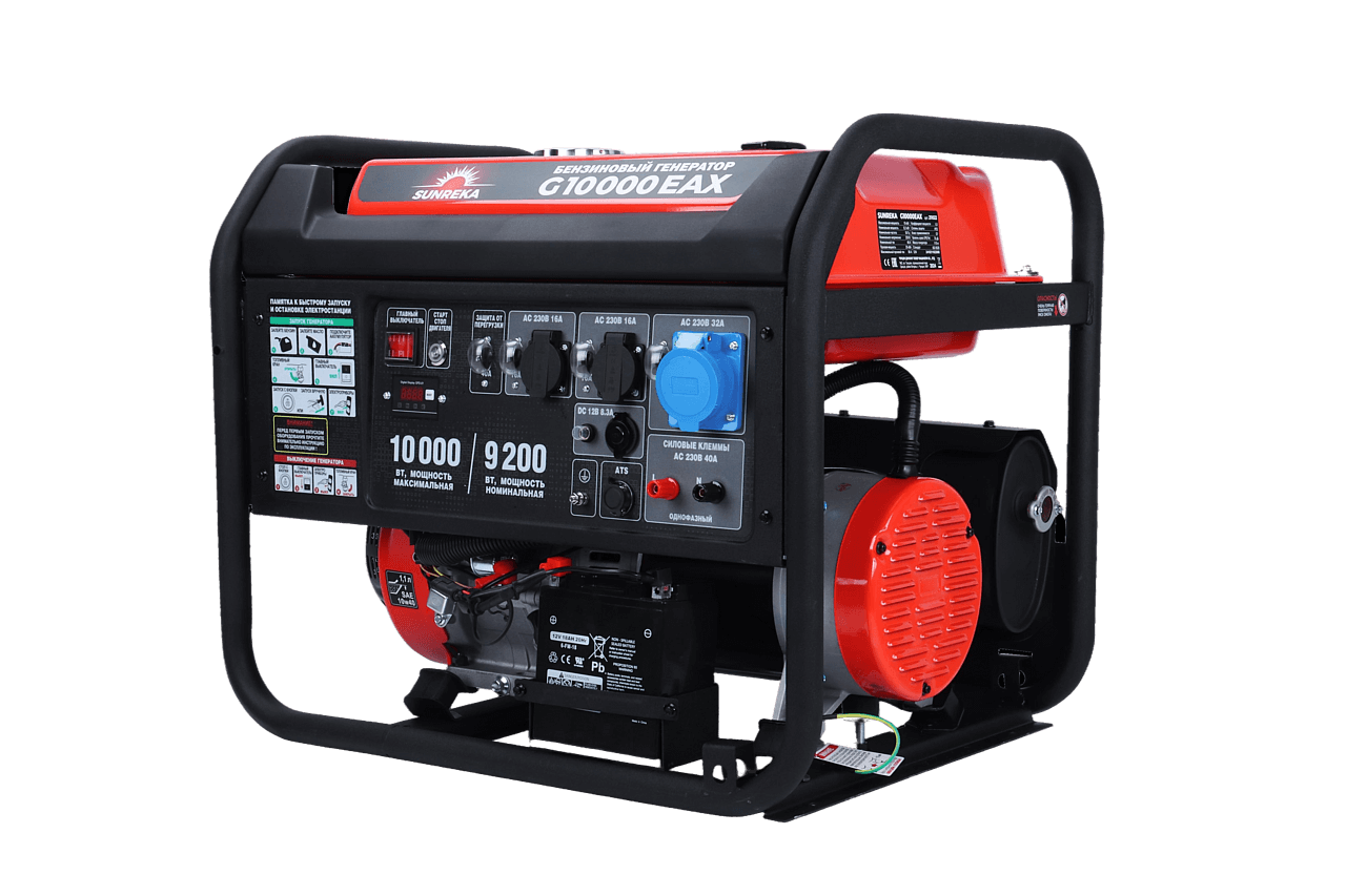 Генератор бензиновый SUNREKA G10000TEAX 211029