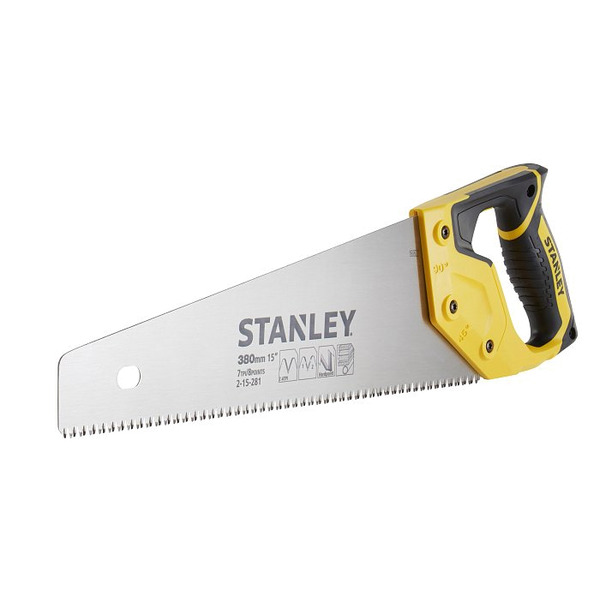 Ножовка по дереву Stanley Jet-Cut 7*380мм 2-15-281
