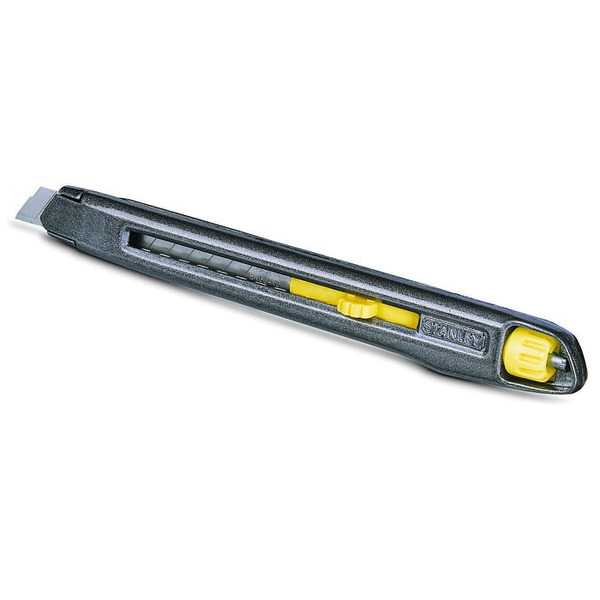 Нож Stanley Interlock 9,5мм металл.корпус 0-10-095