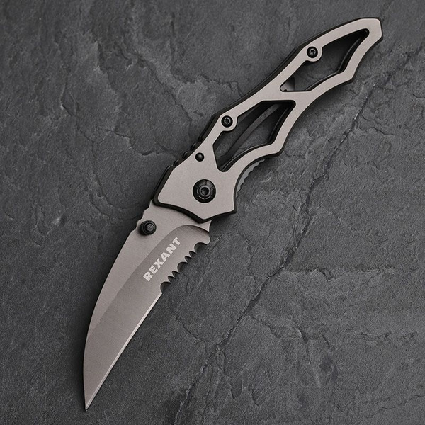 Нож Rexant Titanium складной 12-4906-2