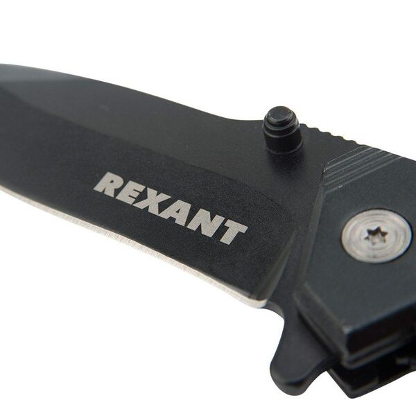 Нож Rexant Black складной 12-4905-2