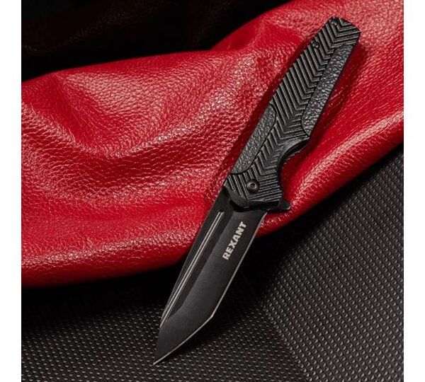 Нож Rexant Black Spear складной 12-4909-2