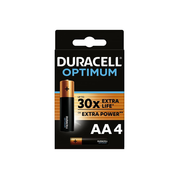Батарейка Duracell LR6-4BL Optimum 5014061 Б0056020