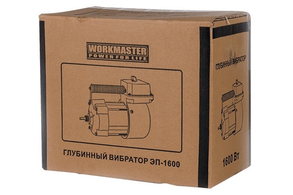 Вибратор глубинный WorkMaster ЭП-1600 с УЗО