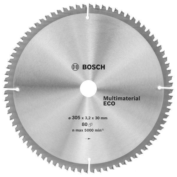 Диск пильный по мультиматериалам Bosch ECO 305*30*80 2608641808