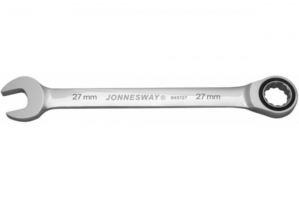 Ключ комбинированный с трещоткой Jonnesway 27мм W45127 049020
