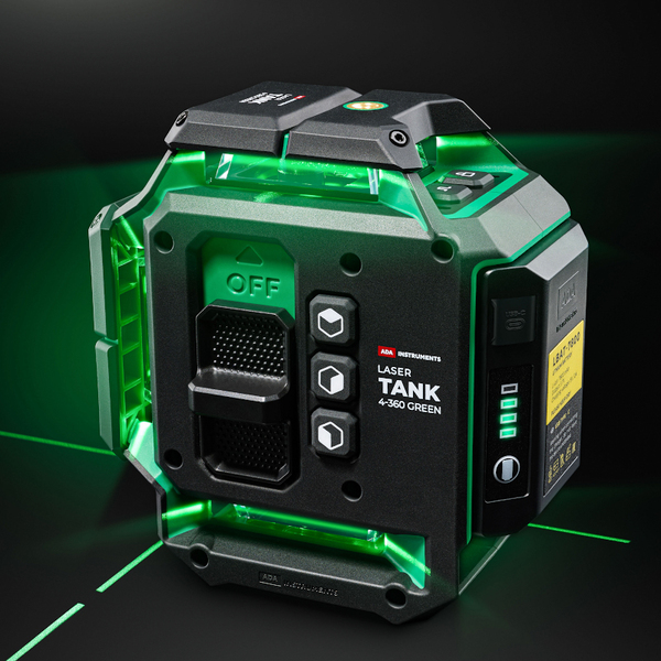 Нивелир лазерный ADA LaserTANK 4-360 GREEN Basic Edition А00631